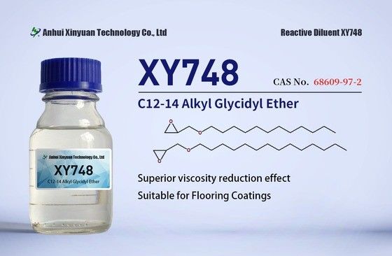C12-14 Alkil Glisidil Eterleri, AGE XY748/XY748A, CAS 68609-97-2, EC No. 271-846-8, Moleküler Formül C15-17H30-34O2, Oksirane, mono[(C12-14-alkiloksi) metil] türevleri.