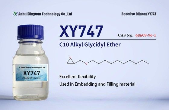 C10 ALKYL GLIKSIDIL ETERLER XY747 CAS 68609-96-1, DÖŞEM, BETON DİZLEMESİ, Doldurma malzemesi, EMBEDDING, MONO EPOXY FONKSYONAL, Şeffaf sıvı